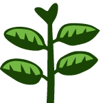 Little green shoot icon